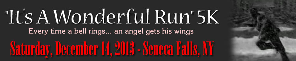 It's A Wonderful Run 5k Race in Seneca Falls, NY